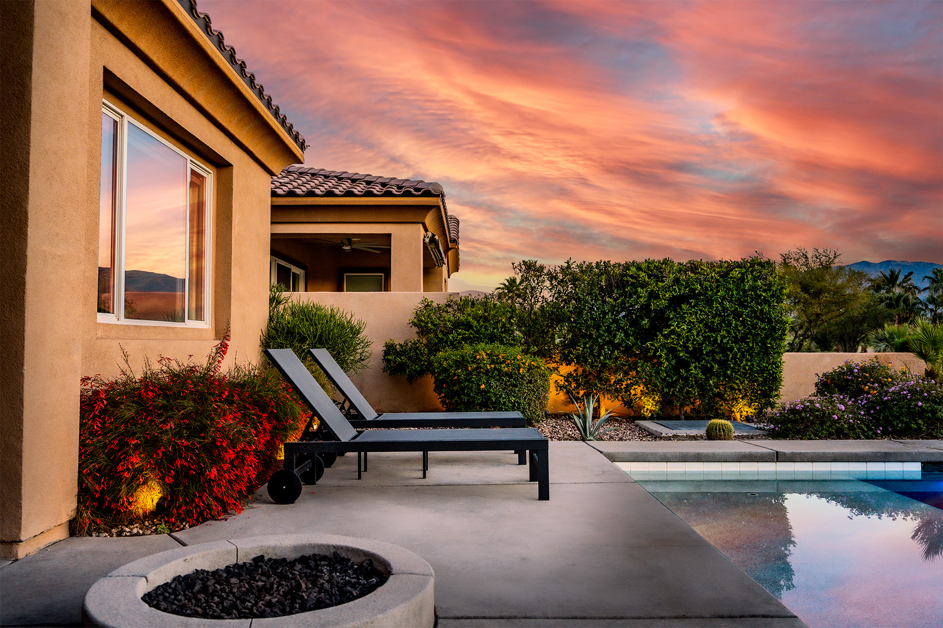 #575 Stunning Views and Beautiful Pool/Spa Villa await you!  3 Bedroom, 3.5 baths – An Entertainer’s Dream –  AVAILABLE:  NOW THRU DEC 2025 AND APRIL- MAY 2026