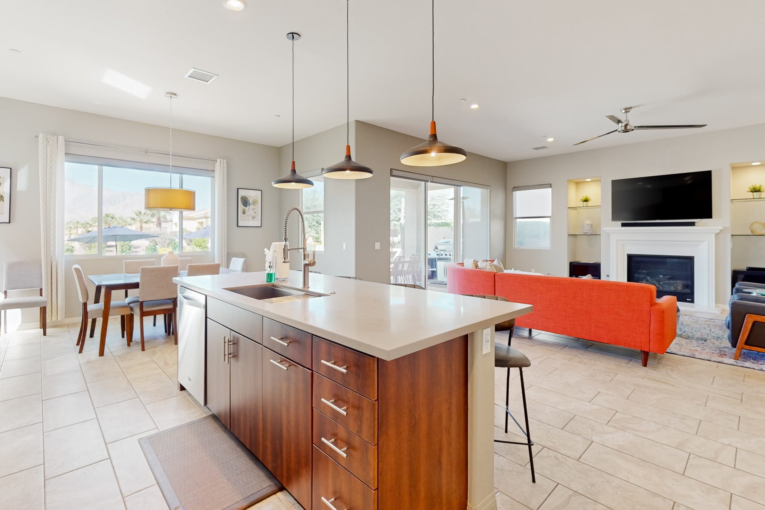 #575 Stunning Views and Beautiful Pool/Spa Villa await you!  3 Bedroom, 3.5 baths – An Entertainer’s Dream –  AVAILABLE:  NOW THRU DEC 2025 AND APRIL- MAY 2026