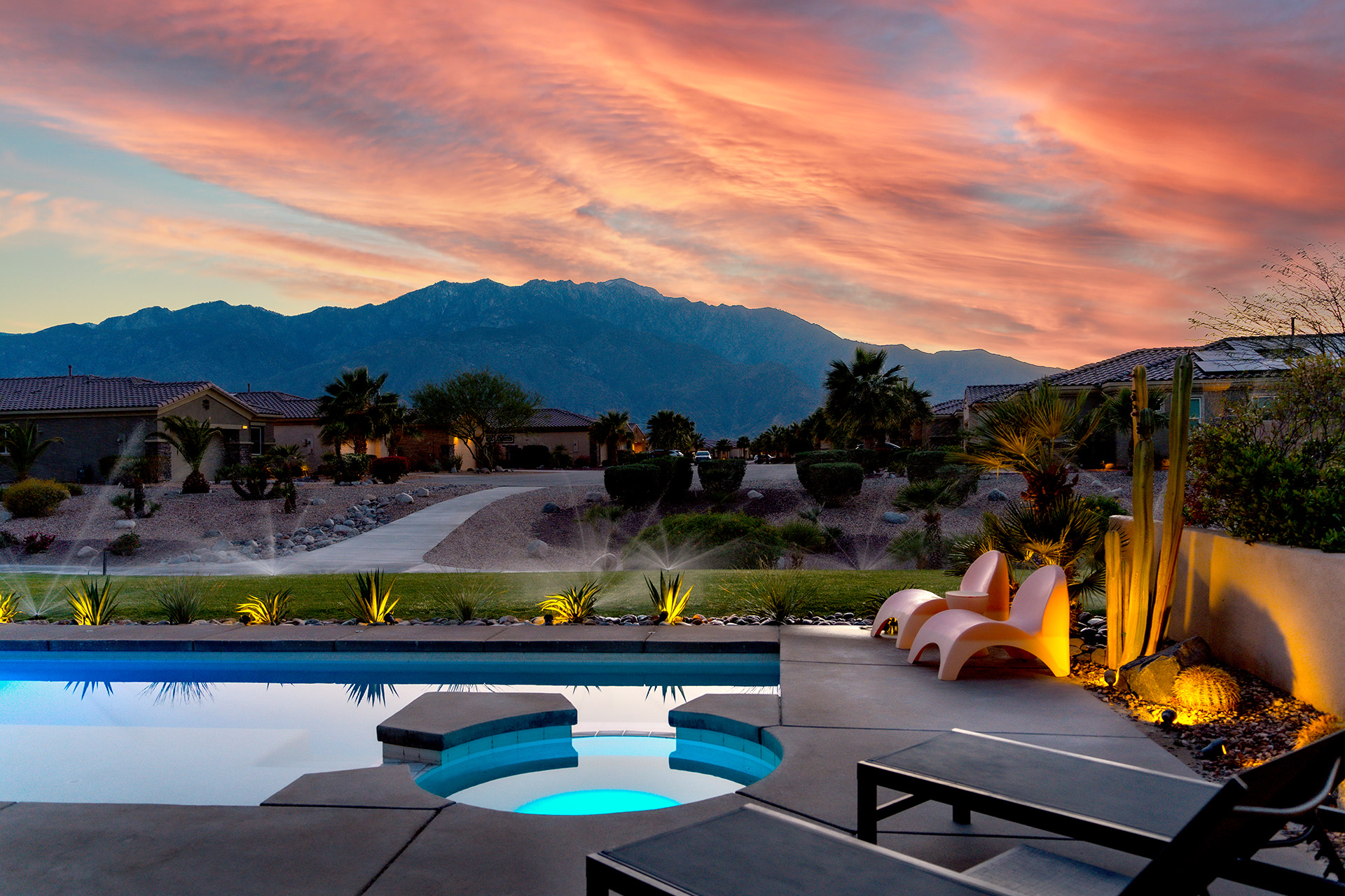 #575 Stunning Views and Beautiful Pool/Spa Villa await you!  3 Bedroom, 3.5 baths – An Entertainer’s Dream –  AVAILABLE:  NOW THRU DEC 2025 AND APRIL- MAY 2026