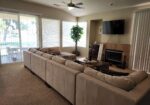 #686 – 2 Bedroom, 2.5 Bath Villa with Den (Sofa Bed) – Northwest facing view Available:  November thru April