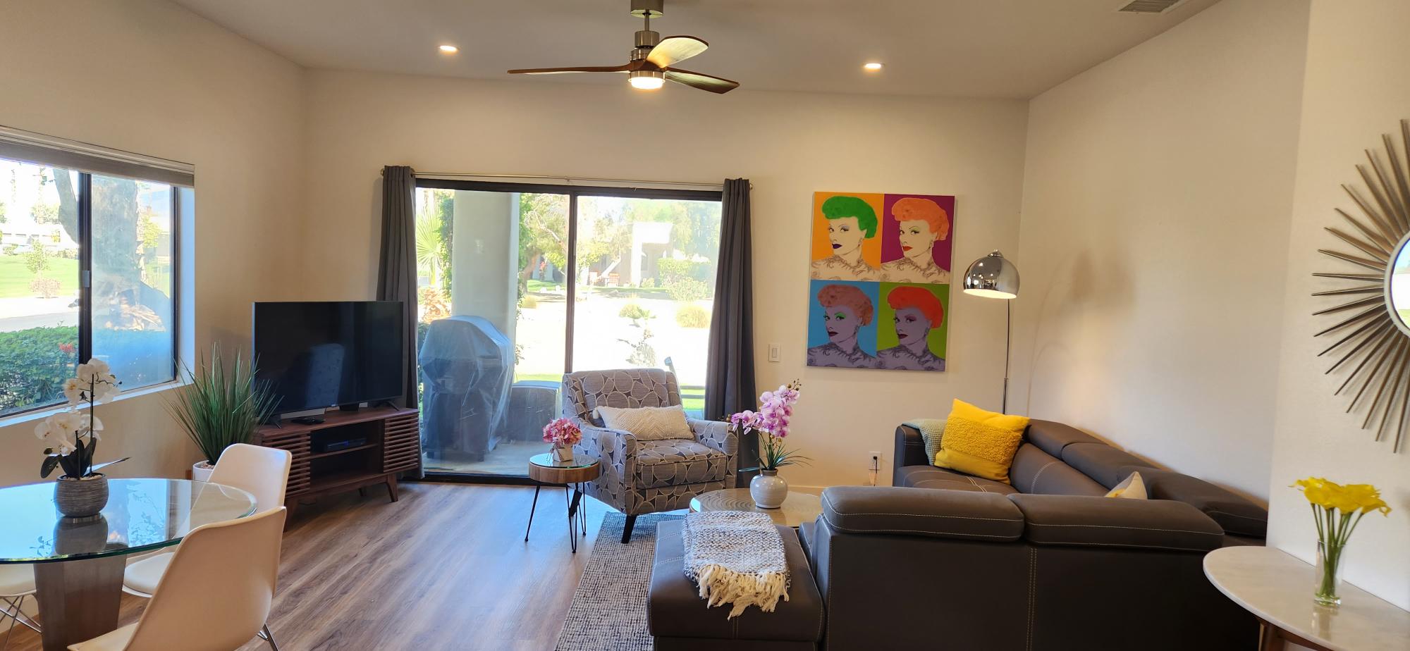 #176 – REMODELED 1-BEDROOM, 2 FULL BATH END UNIT CONDO WITH WEST VIEWS.  AVAILABLE:  NOV-DEC & MARCH & APRIL 2026