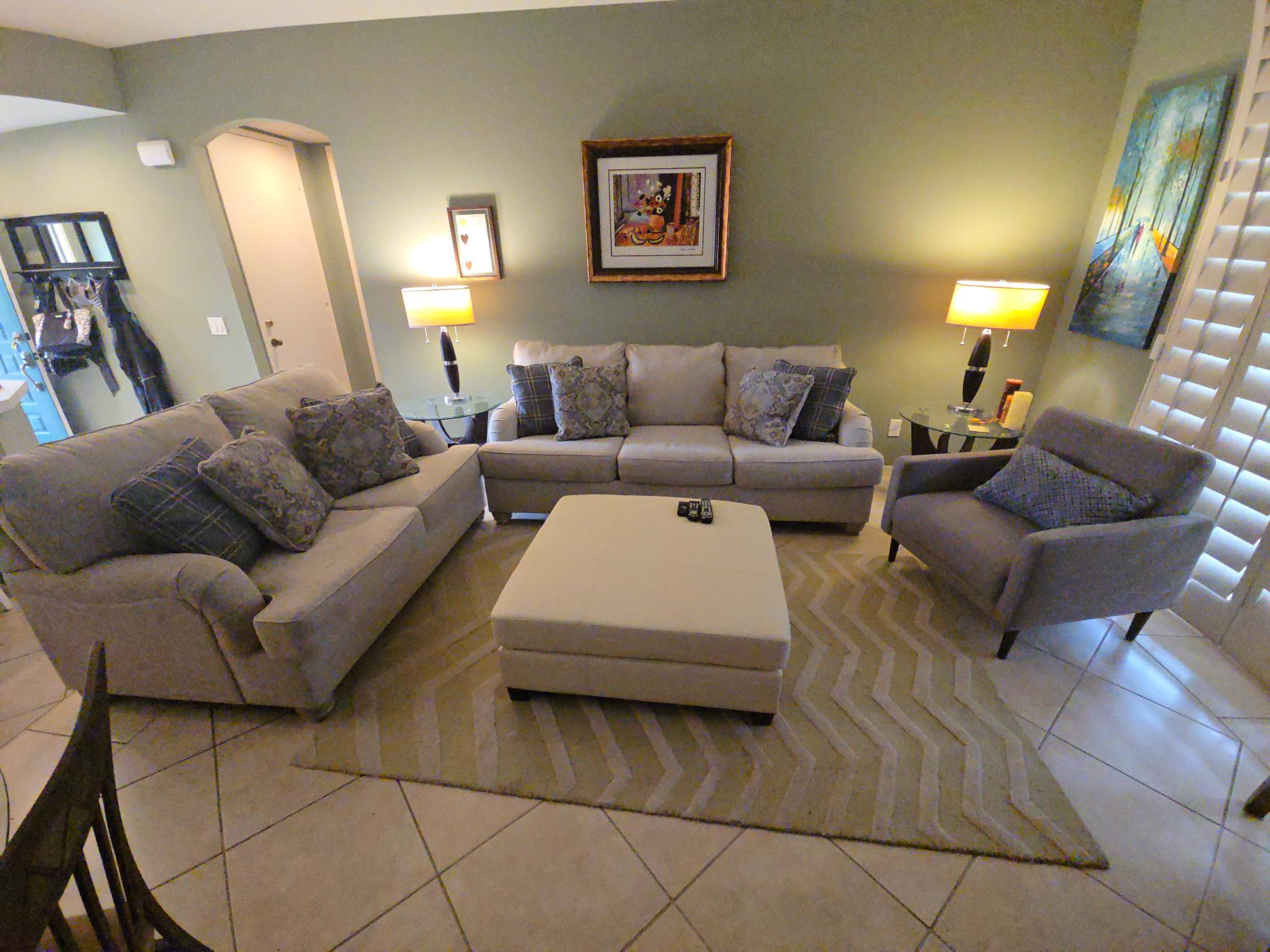 #857 – Remodeled 2 Master Suite Condo in Desert Princess – AVAILABLE:
