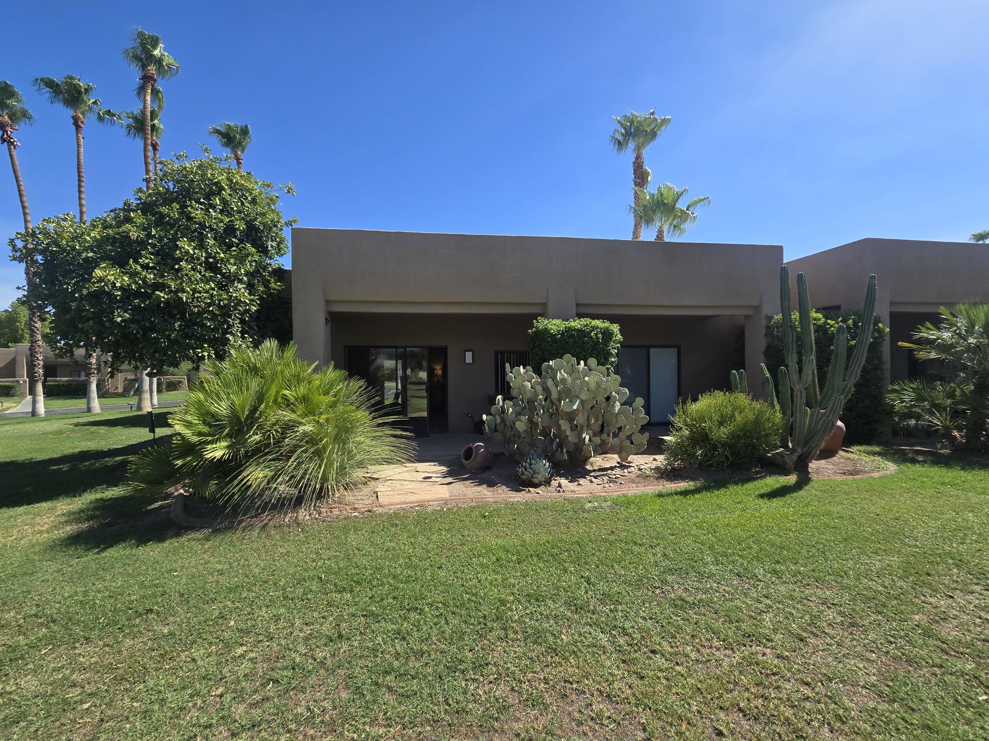 #571 – COMFORTABLE 2-BEDROOM, END-UNIT CONDO, WEST FACING PATIO WITH UPGRADES.  RENTED FOR 26-27 SEASON
