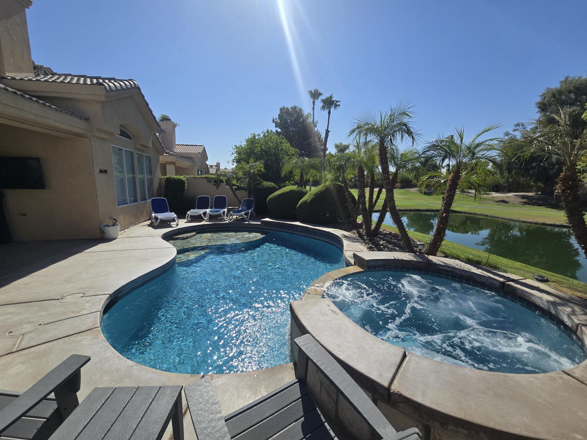 #709 – Amazing Pool/Spa Villa with 3-Bedrooms – 2.5 Baths – Southwest Facing – Available:  Nov and April